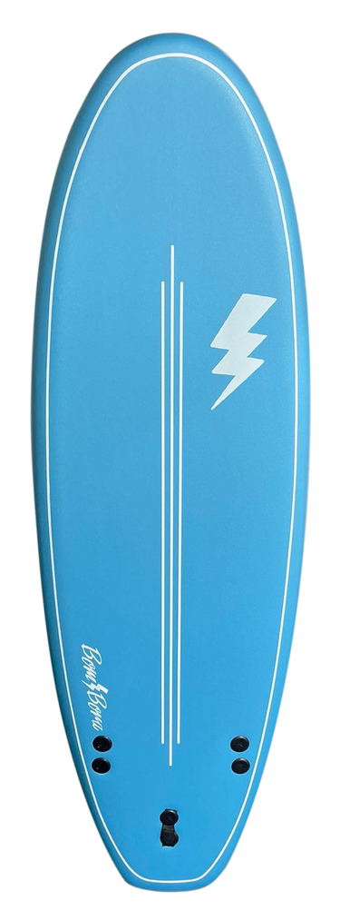 Bom Bora Softboard - Blue Leaves 5.6 - Good Wave Australia